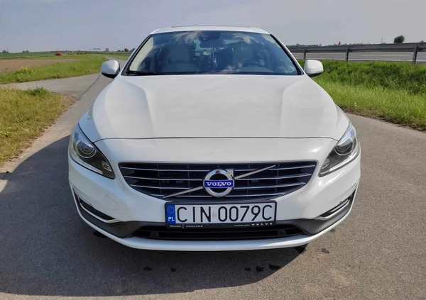 Volvo S60 cena 54500 przebieg: 126000, rok produkcji 2015 z Warszawa małe 37